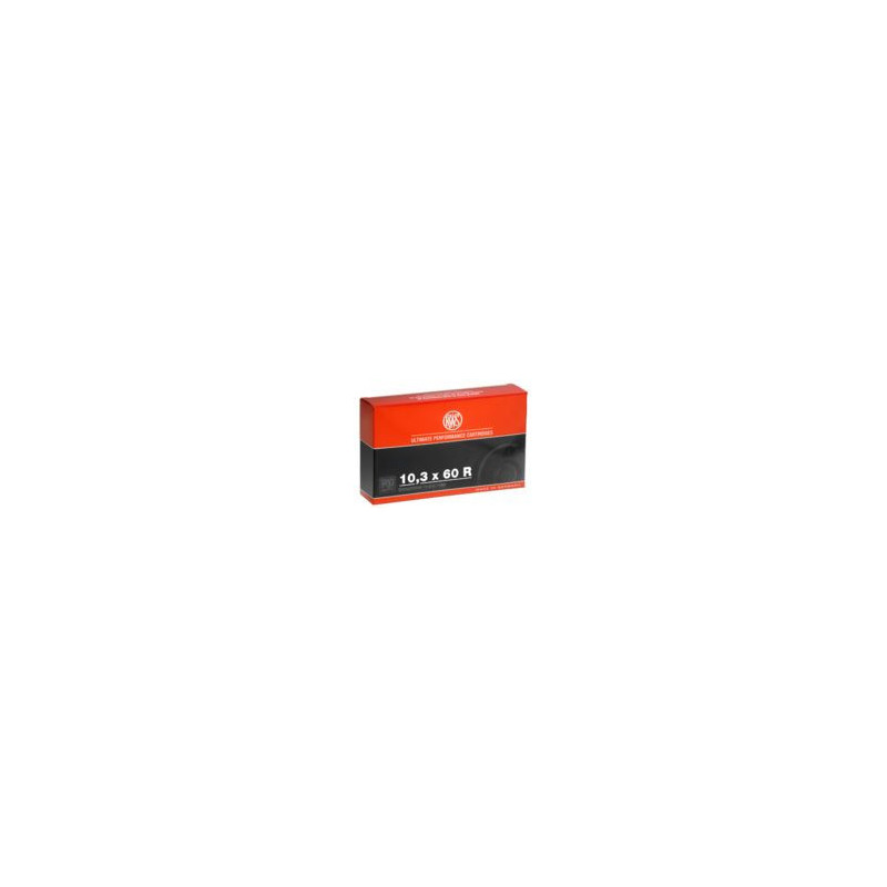 Cartouches RWS Gr Spécial - Cal. 10.3x60 R