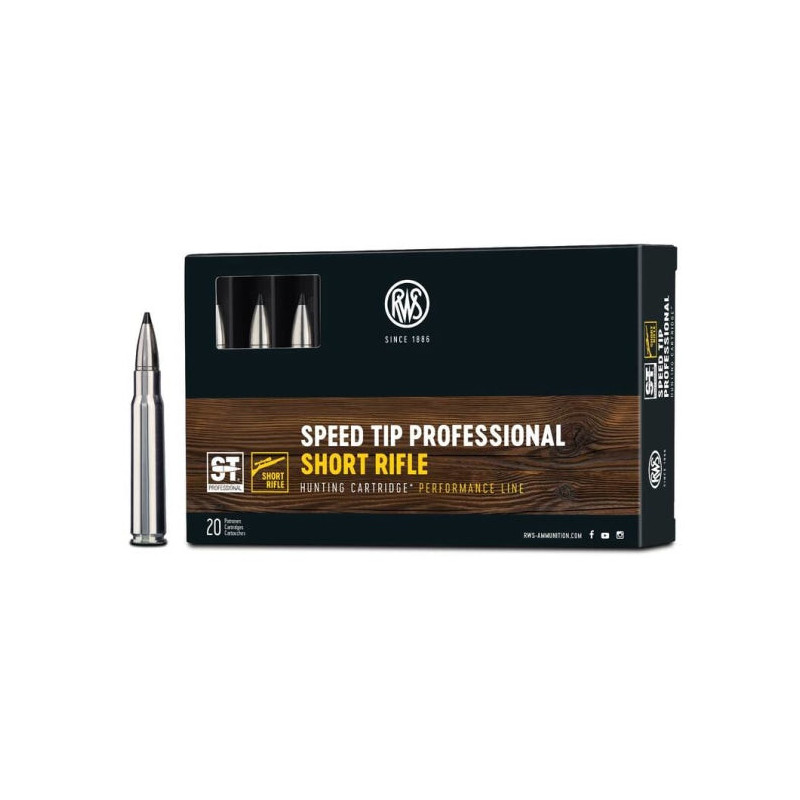 Cartouches RWS S-TIP Pro SRF - Cal. 6.5x57 JS