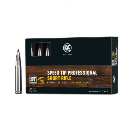 Cartouches RWS S-TIP Pro SRF - Cal. 6.5x57 JS