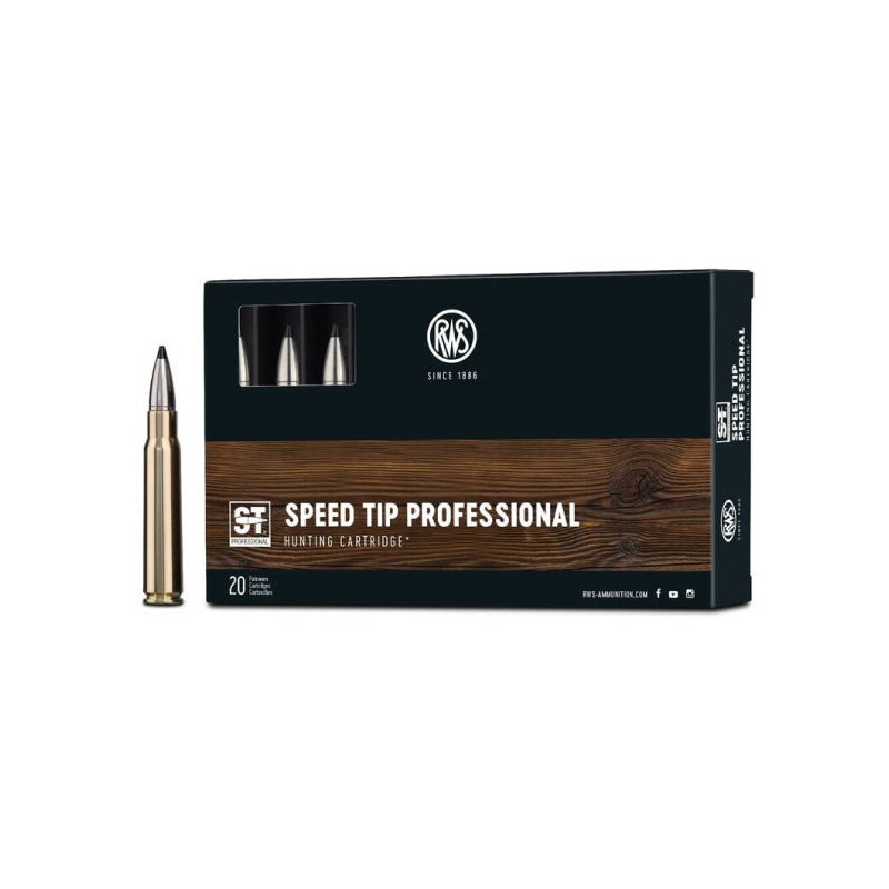 Cartouches RWS Speed Tip Pro - Cal. 6.5x57 JS