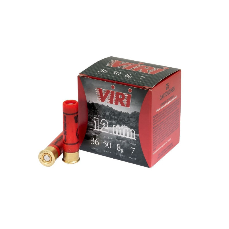 Cartouches Viri - Cal. 12 mm