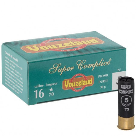 Cartouches Vouzelaud Super Complice 70 - Cal. 16/70