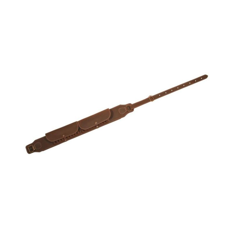 Cartouchière 20 balles Fuzyon Grande chasse cuir