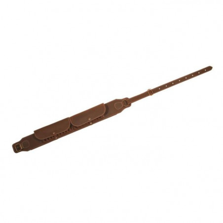 Cartouchière 20 balles Fuzyon Grande chasse cuir