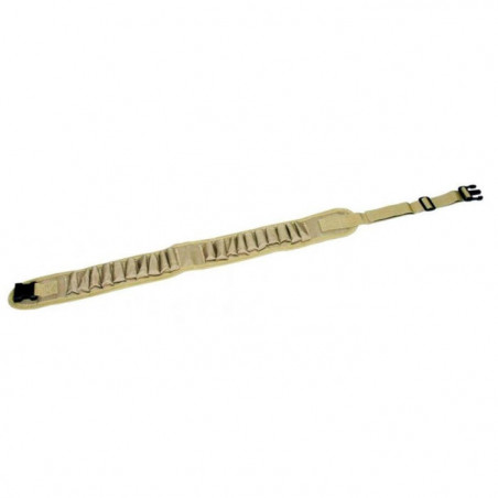 Cartouchière Januel en toile pour fusil - 20 tubes