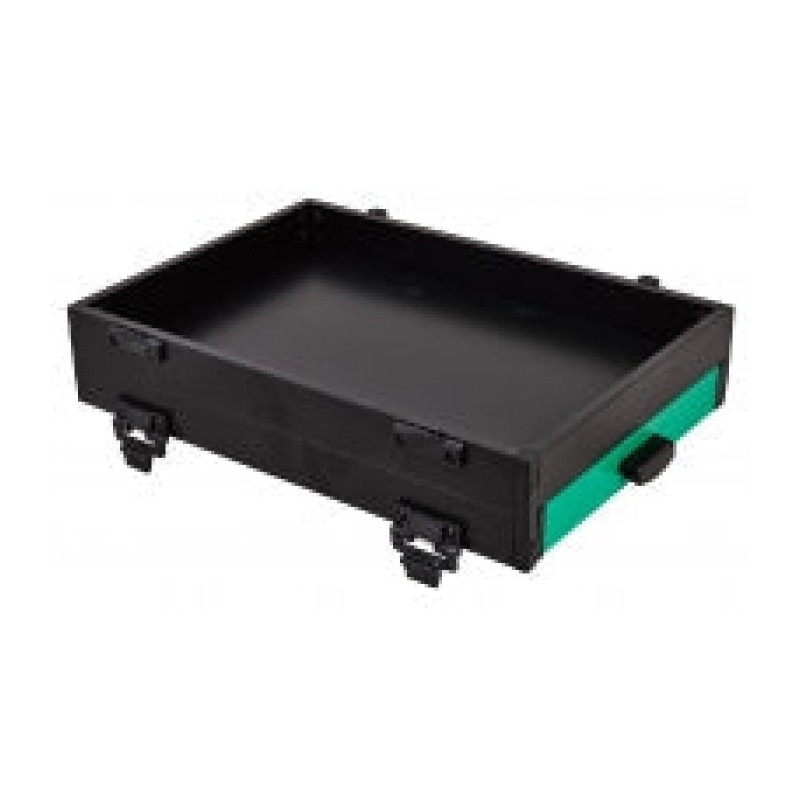 Casier Double Sensas Noir Tiroir Vert - 41x28.5x8cm
