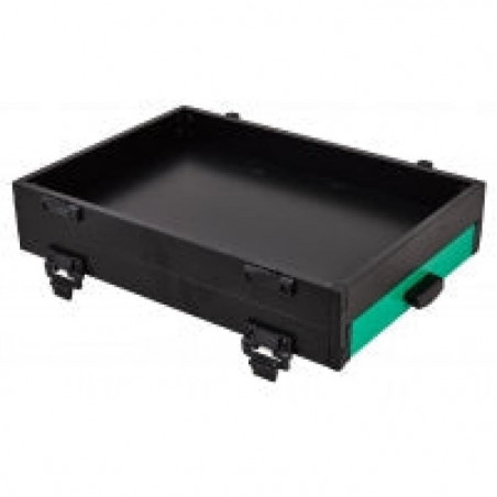 Casier Double Sensas Noir Tiroir Vert - 41x28.5x8cm