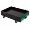 Casier Double Sensas Noir Tiroir Vert - 41x28.5x8cm