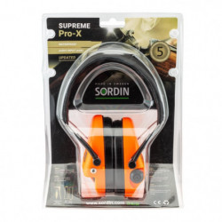 Casque audio amplifié SORDIN SUPREME PRO X Orange