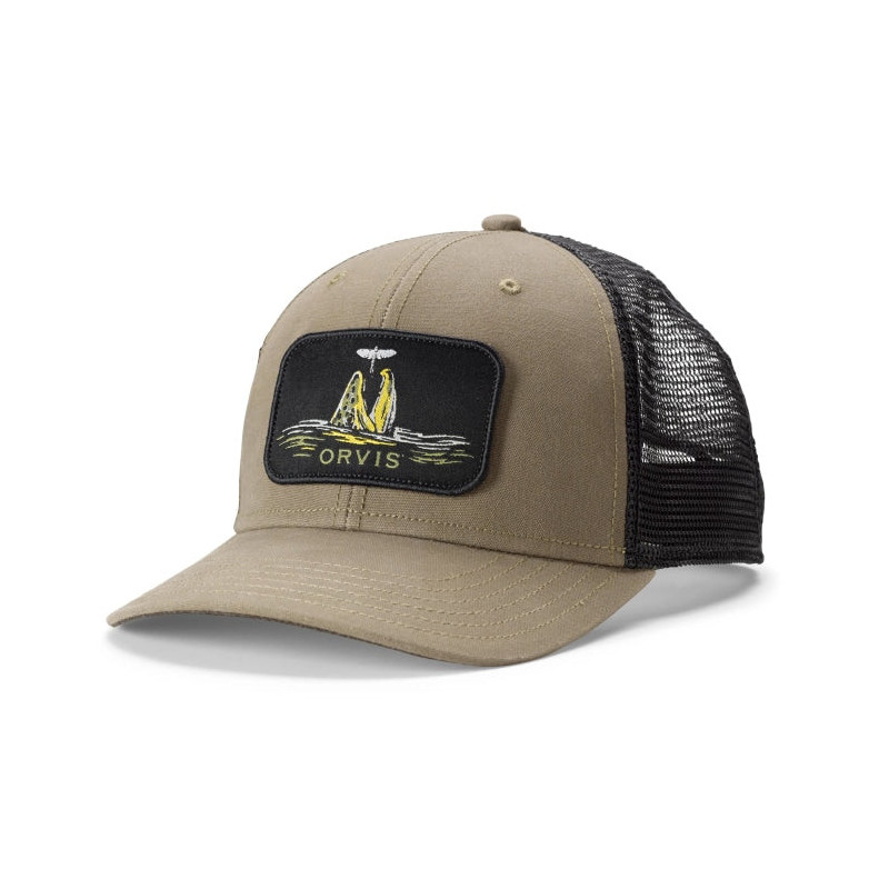 Casquette Orvis Brown Trout Rise Trucker