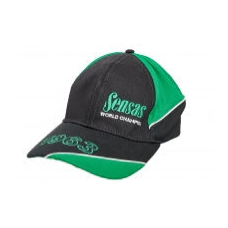 Casquette Sensas Fashion - Noir et Vert
