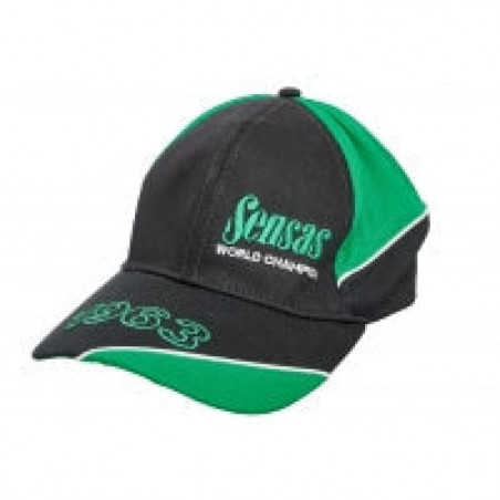 Casquette Sensas Fashion - Noir et Vert