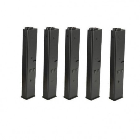 Chargeur Ares AEG M4 Boite de 5 - Cal.9mm