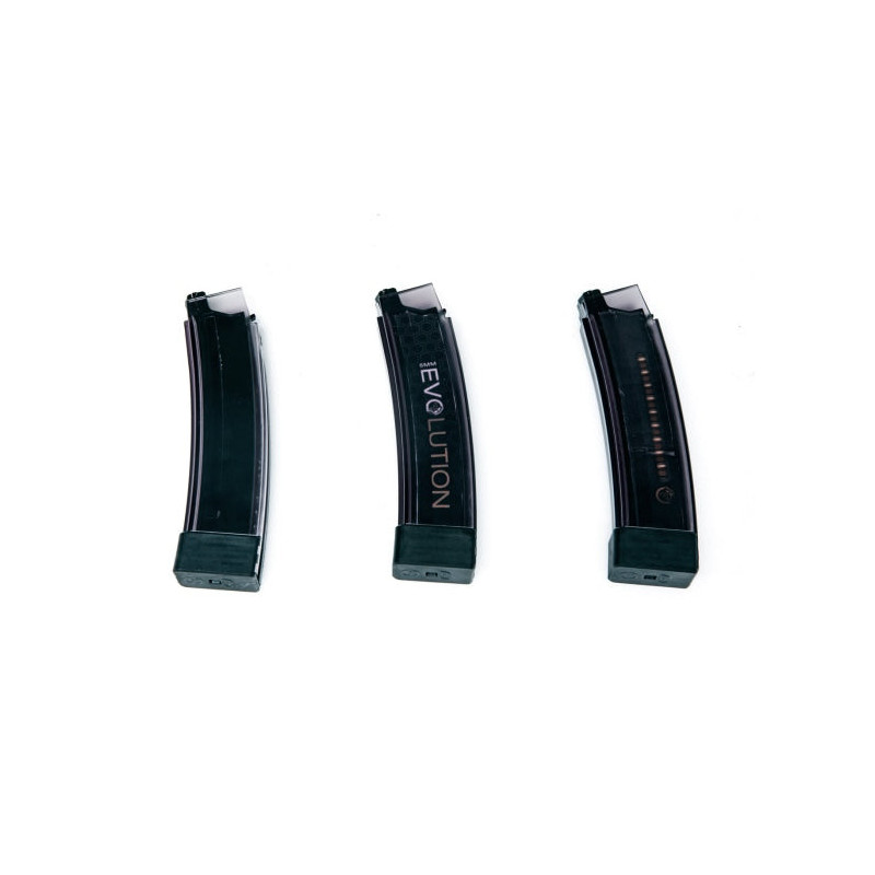 Chargeur ASG AEG Scorpion Evo3 Boite de 3 Smoky - 75 Coups
