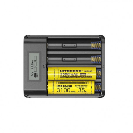 Chargeur de Batterie Nitecore F4 Flexbank