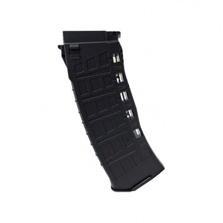 Chargeur de réplique longue Cybergun ARCTURUS AK12 Hi-Cap Wheel EMM