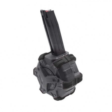 Chargeur Gaz Adaptative Drum pour série Hi-capa 350 billes