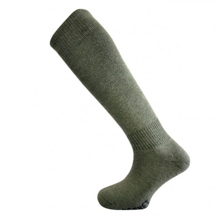 Chaussettes merinos Monnet blois - Kaki