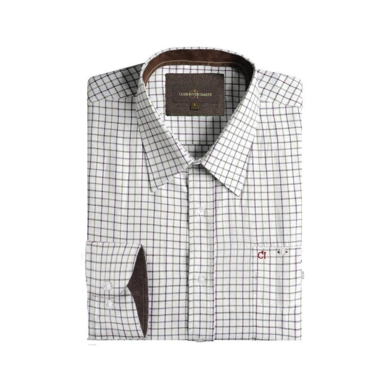 Chemise de chasse Club Interchasse Norton sans broderie