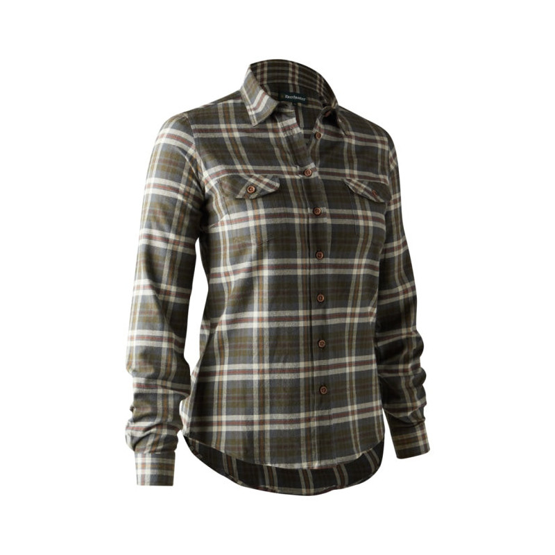 Chemise de chasse DeerHunter Lady Ruby Yellow Check