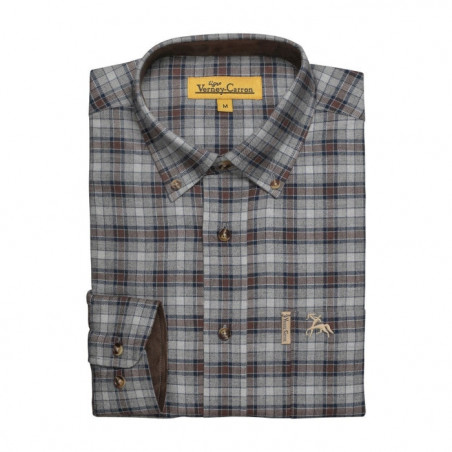 Chemise de chasse Verney Carron Orleans - Marron