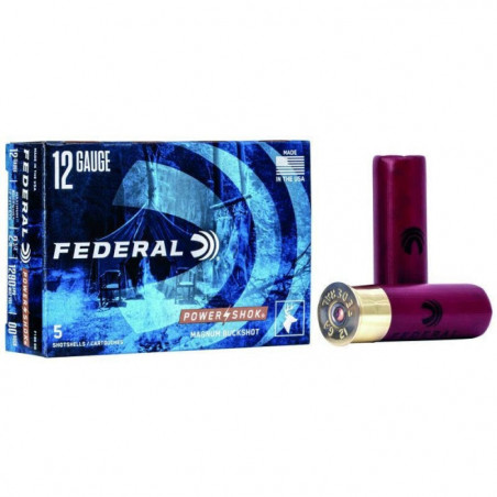 Chevrotine Federal Buckshot - Cal 20/70
