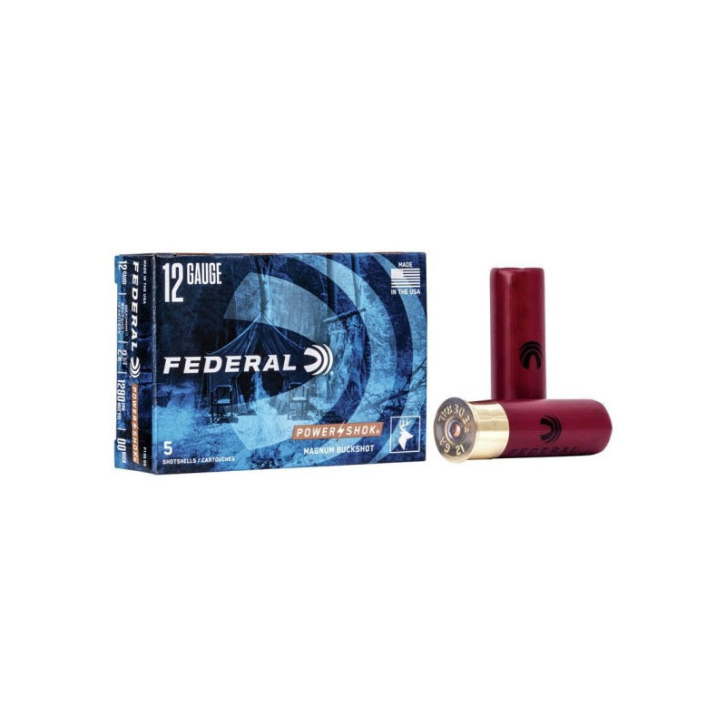 Chevrotine Federal Power shok - Cal. 12/70