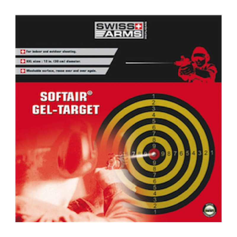 Cible autocollante Swiss Arms grand format