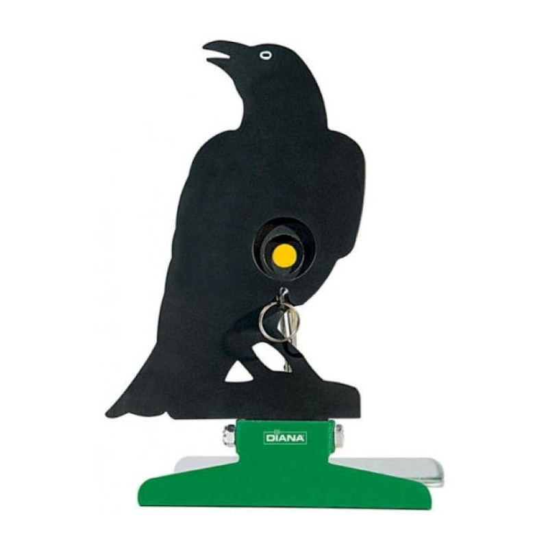 Cible silhouette corbeau Diana