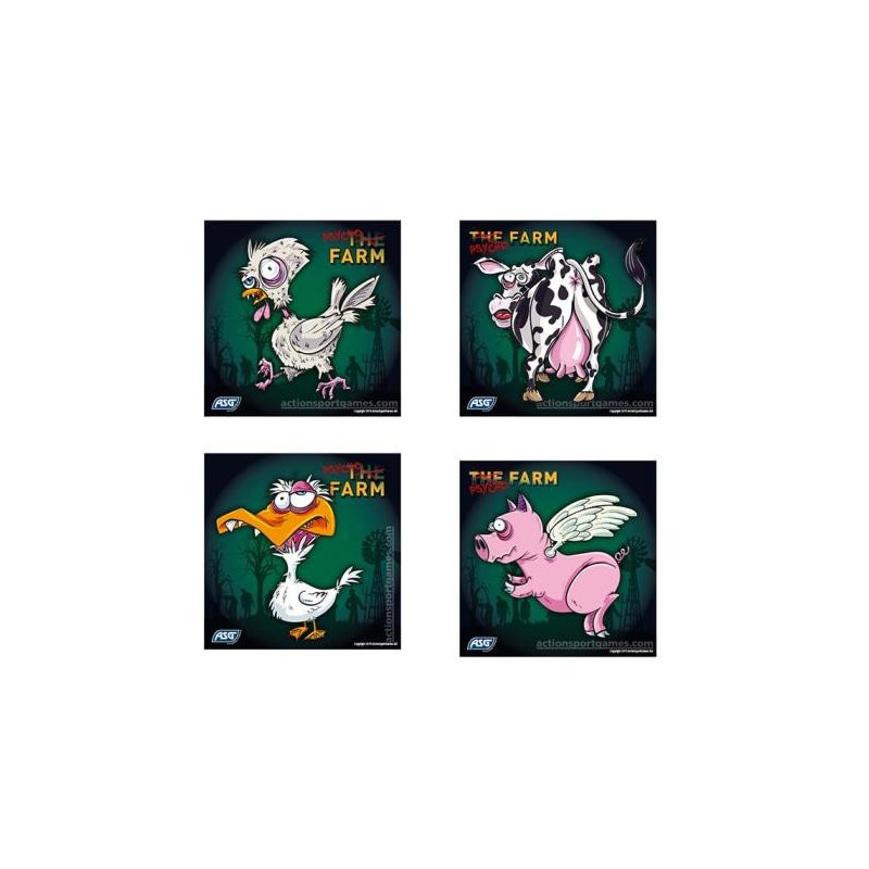 Cibles 14x14 ASG Fun Target
