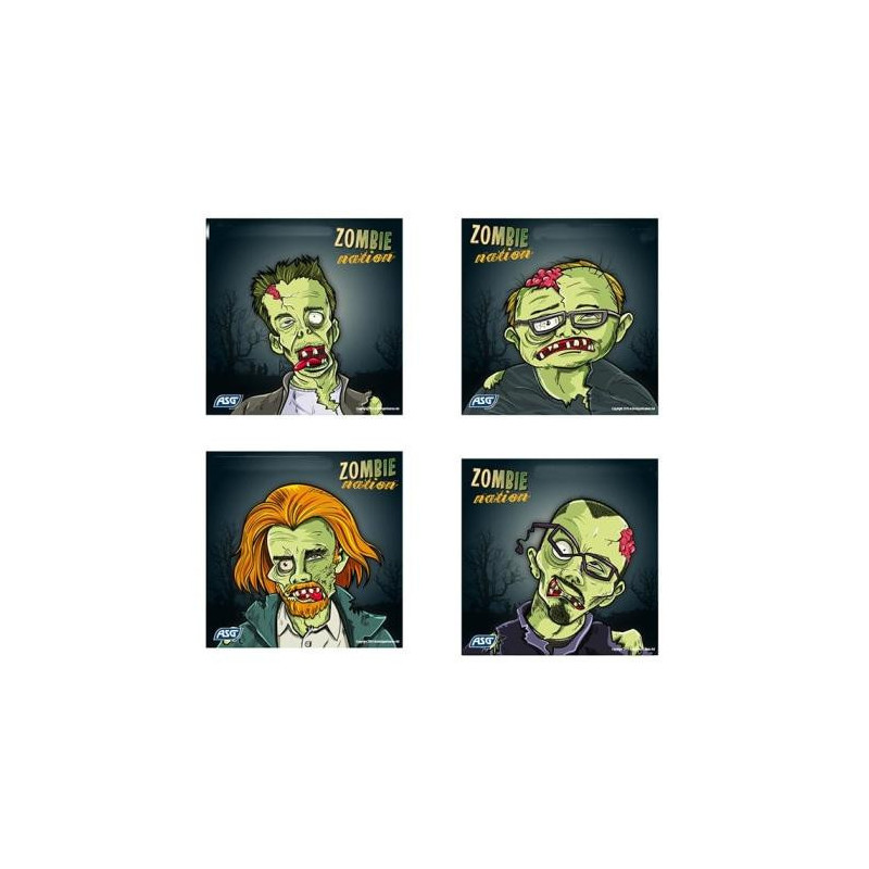 Cibles 14x14 ASG Zombies