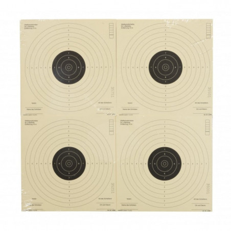 Cibles papier Umarex 17x17 - Par 1000
