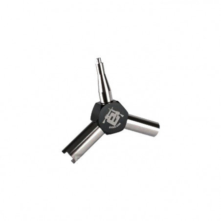 Clé à valve Evike Precision Stainless Steel Airsoft GBB Triple Gas