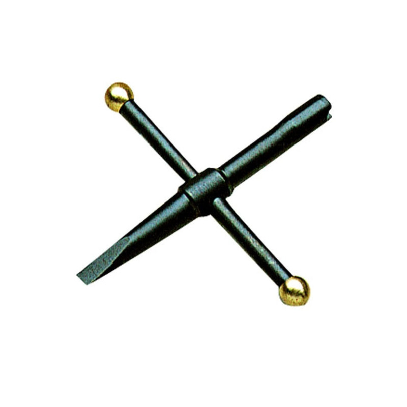 Clé cruciforme Davide Pedersoli 5 mm avec tournevis spécial revolver