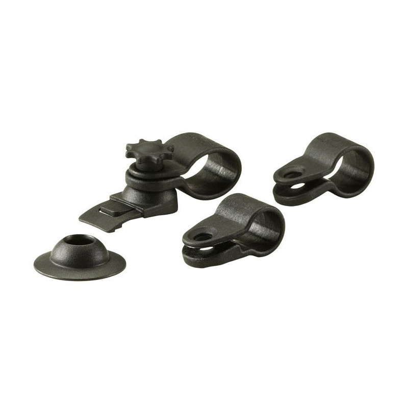 Clip Universel Streamlight pour Casque de Chantier / Pour Lampes 2AA/3AA/4AA/POLYTAC