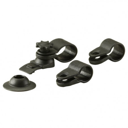 Clip Universel Streamlight pour Casque de Chantier / Pour Lampes 2AA/3AA/4AA/POLYTAC
