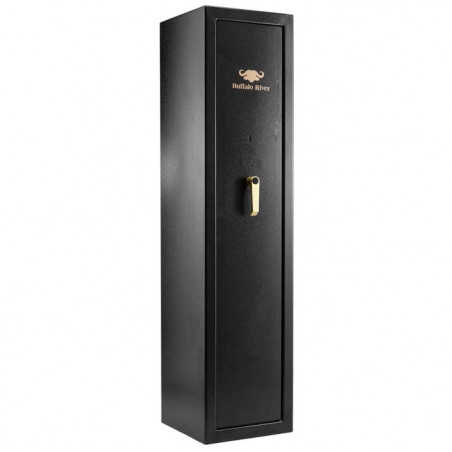 Coffre-fort Buffalo River Premium 7 armes à clef avec coffre interieur