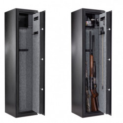 Coffre-fort Buffalo River Premium 7 armes à clef avec coffre interieur
