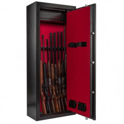 Coffre-fort Rietti Classic 10 armes avec coffre intérieur à digicode