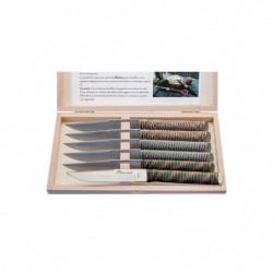 Coffret Bois de 6 Couteaux...