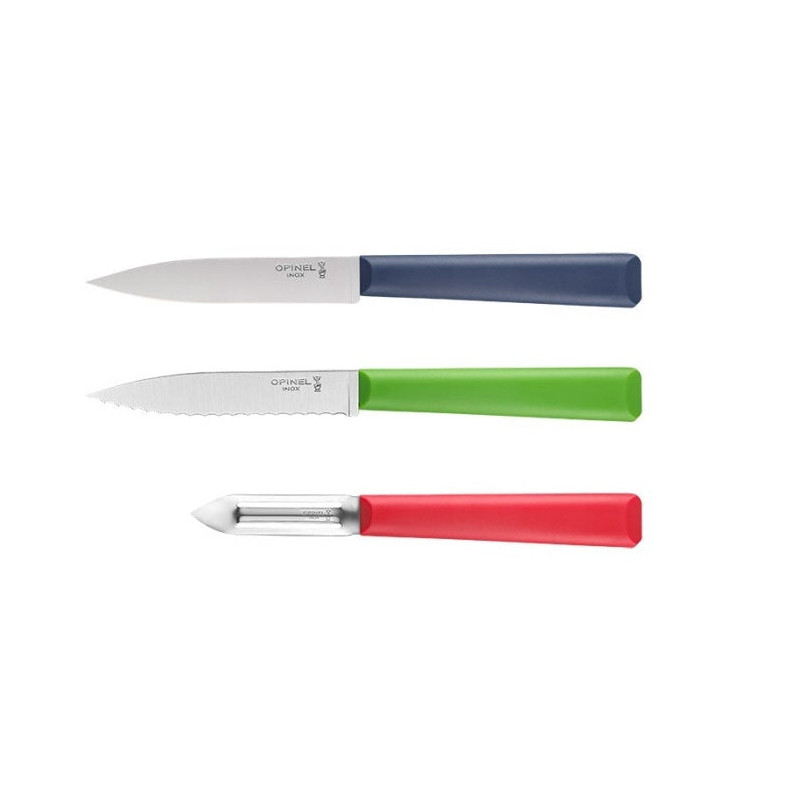 Coffret Couteau Opinel Trio les Essentiels - 3pcs