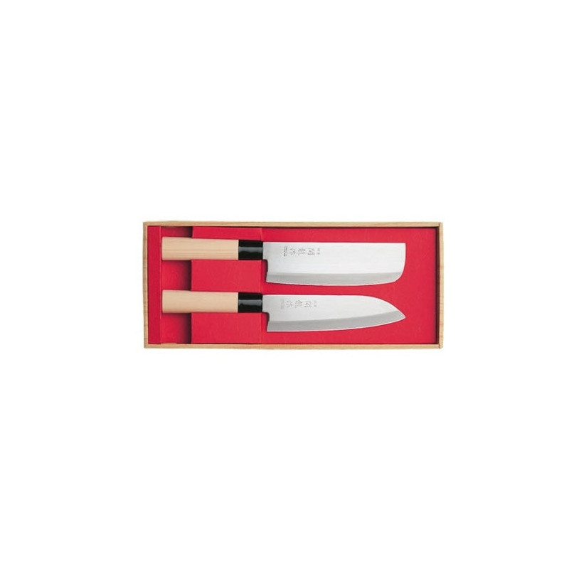 Coffret Couteau Sekiryu Nakiri & Santoku - 2pcs