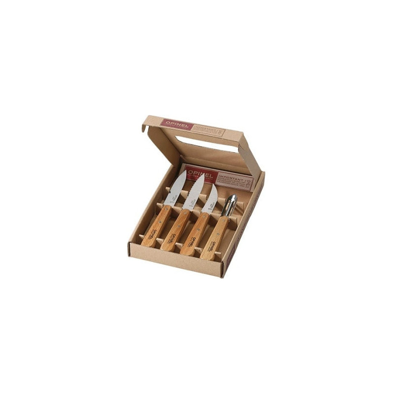Coffret Couteaux Opinel Les Essentiels Inox
