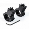 Collier de montage Aluminium Elite - Diam. 25.4 mm / Rail 11 mm