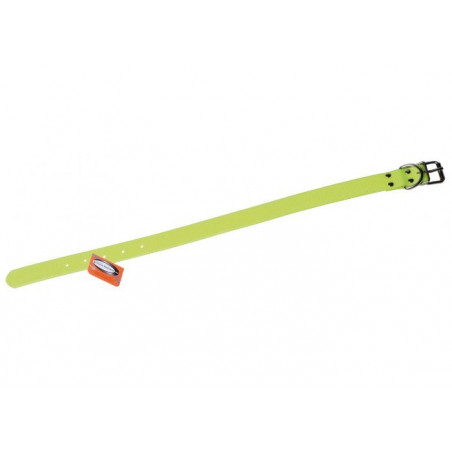 Collier Januel Biothane Biogold Long 55 cm / Larg 25 mm