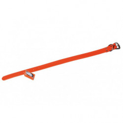 Collier Januel Biothane Biogold Long 55 cm / Larg 25 mm
