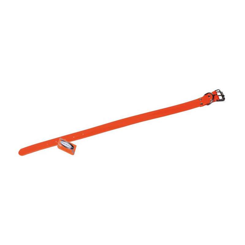 Collier Januel Biothane Biogold Long 55 cm / Larg 25 mm
