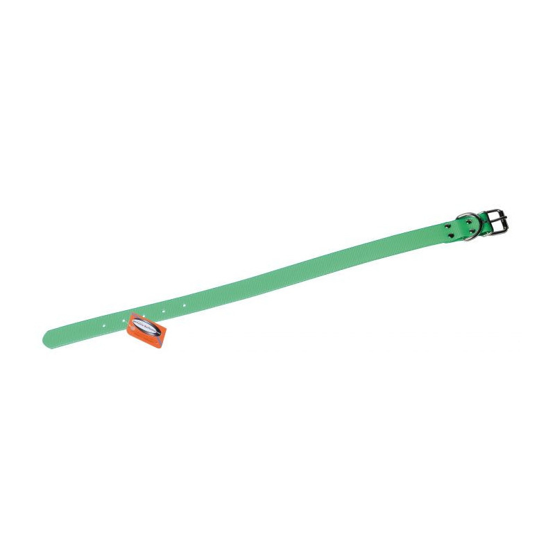 Collier Januel Biothane Biogold Long 55 cm / Larg 25 mm