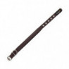 Collier luxe Fuzyon Doublure souple - Marron