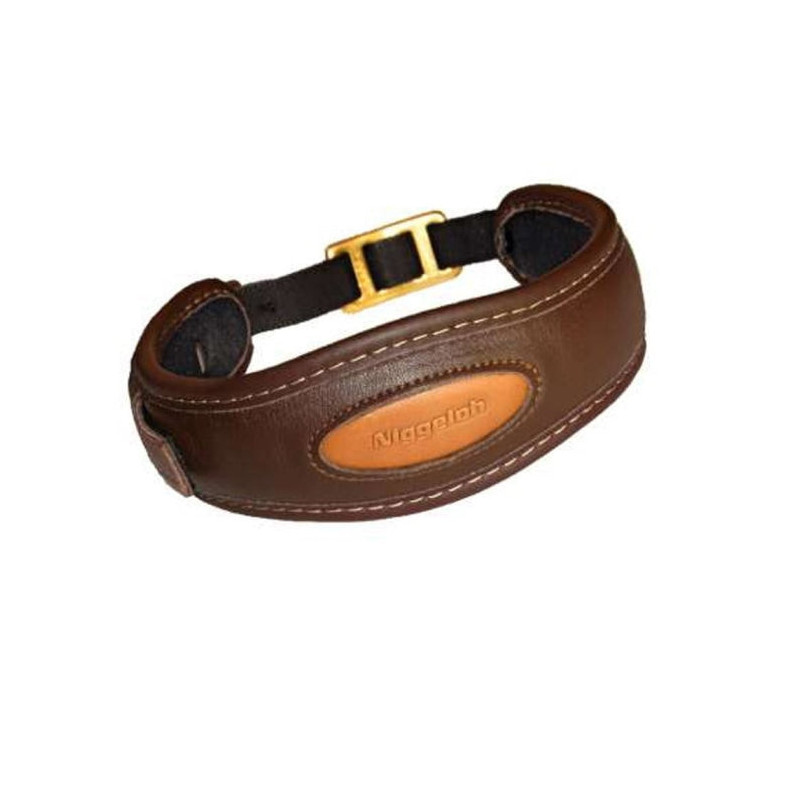 Collier Niggeloh Premium en cuir gras